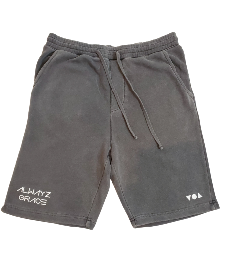 Alwayz Grace Shorts - Vision Alignment Charcoal – Black of